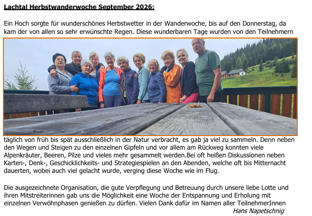 Lachtal 2026