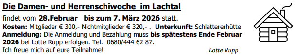 Lachtal Ausschreibung