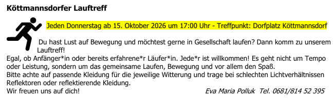 Lauftreff